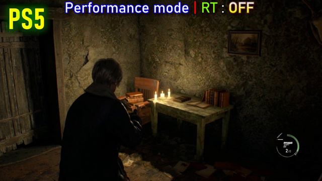 Resident evil 4 remake : PS4 vs PS5 performance mode & raytracing off | Graphics comparison . смотреть онлайн