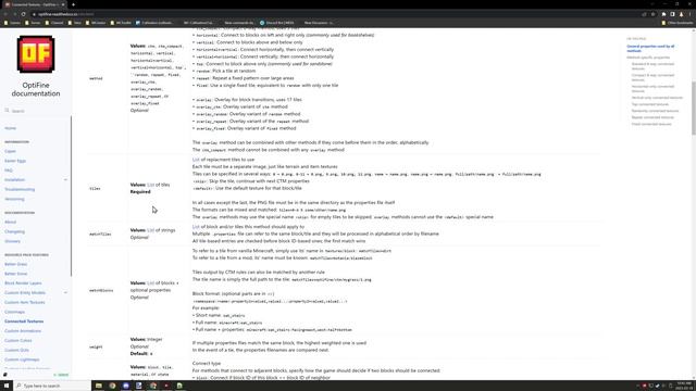 How To Use Optifine CTM With MCreator