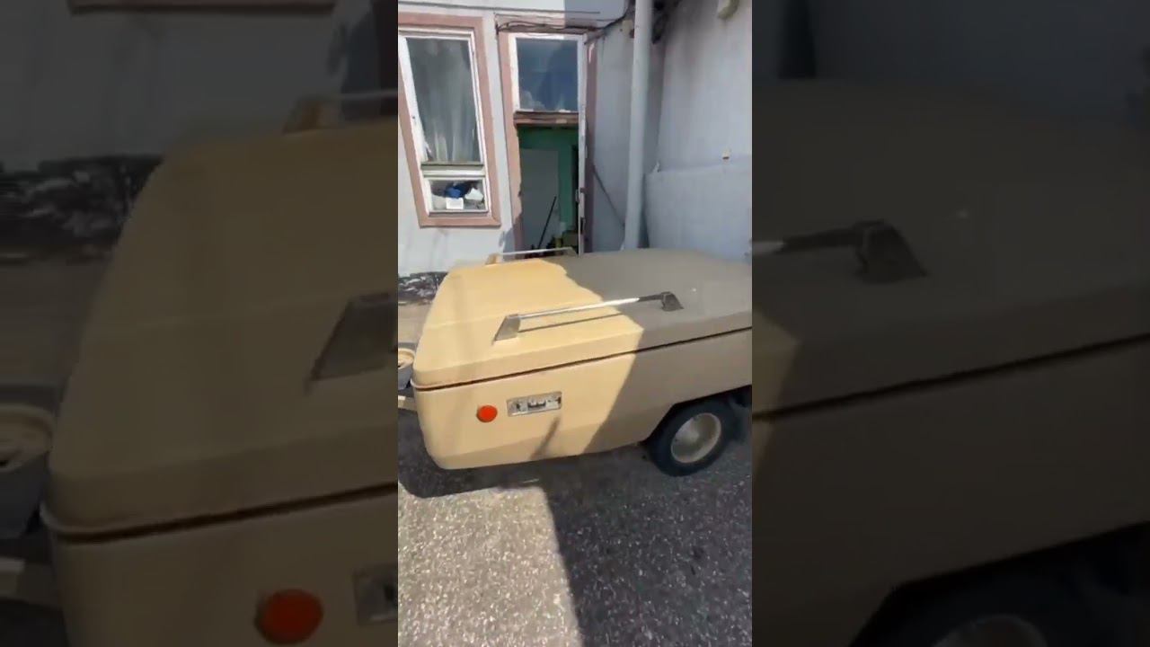 Раритетный прицеп-палатка СКИФ встретился нам в г. Калининград #легковойприцеп#shorts смотреть онлайн