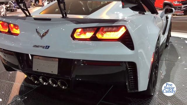 2019 Chevrolet Corvette ZR1 - Exterior Walkaround - 2018 LA Auto Show смотреть онлайн