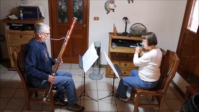 Mario Miladin: 4 Miniatures for Bassoon and Flute - Allegretto смотреть онлайн