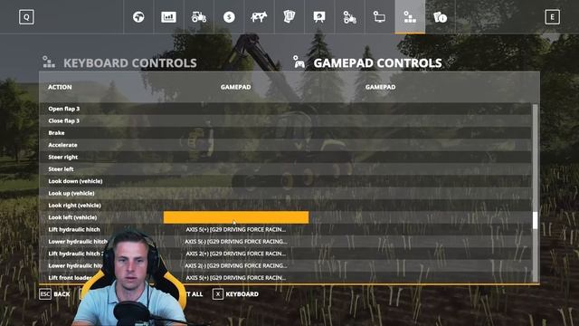 FARMING SIMULATOR 2019 WHEEL + JOYSTICK SETUP HOW TO GUIDE!!! смотреть онлайн