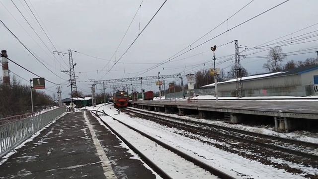 Эд4м 0217 на станции: Балабаново в Калугу. снято: 10.02.23. в 16:05 (перезалив) на Vivo T1. смотреть онлайн