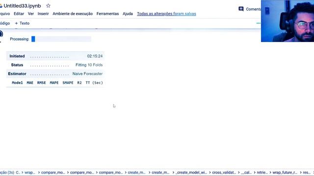 Previsão de Série Temporal com Pycaret (Machine Learning) смотреть онлайн