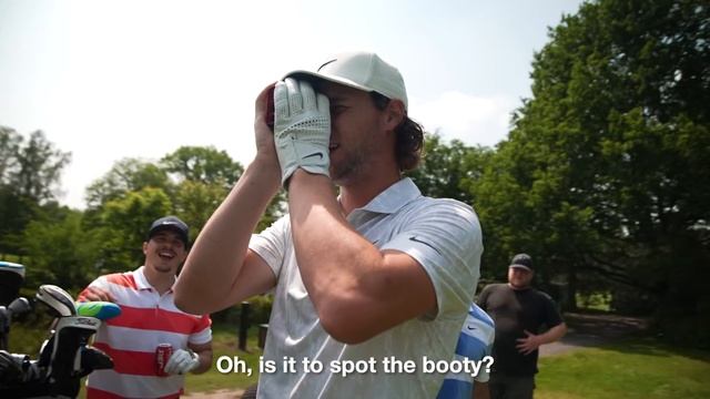 Playing GOLF with a Pro Golfer ft. Thomas Pieters смотреть онлайн