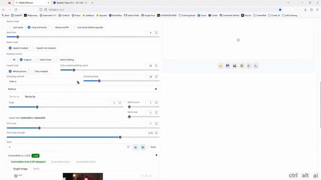 A1111: IP Adapter ControlNet Tutorial (Stable Diffusion)