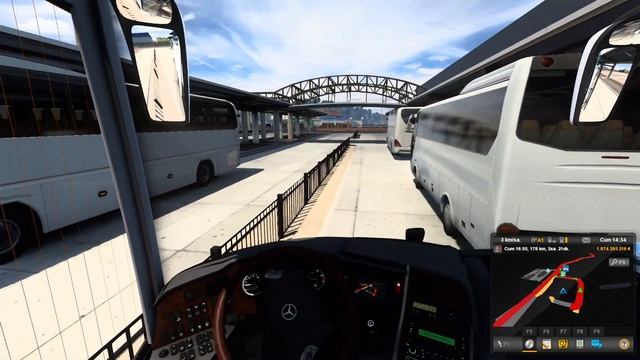 ETS 2 1.42 UPDATE MERCEDES-BENZ TRAVEGO ESKİŞEHİR-KÜTAHYA-AFYON ROEXDENTED 2.8 MAP AVAİBLE смотреть онлайн