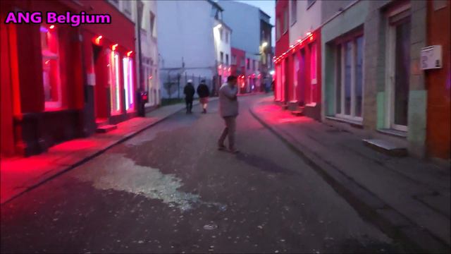ANTONIUSSTRASSE Red Light District In Aachen Germany Rosse Buurt Antoniusstraat Aken, Puff GERMANY