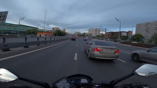 Bajaj Dominar. Первый выезд в город)