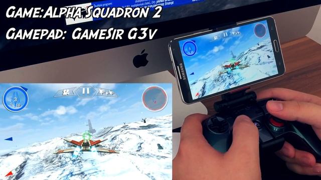 Alpha Squadron 2 With GameSir G3v Gameplay Android смотреть онлайн