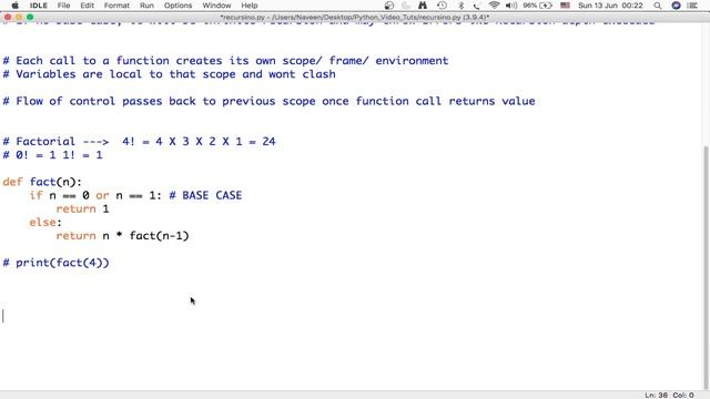 Python RECURSION in Telugu ||PALINDROME||FACTORIAL||FIBONACCI SEQUENCE #22 смотреть онлайн