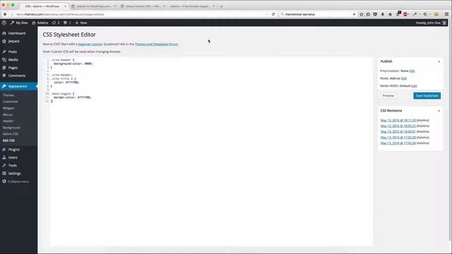 How to add custom CSS to your WordPress site смотреть онлайн
