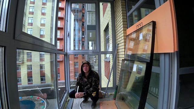 Утепление балкона интеграция (Часть 2) смотреть онлайн
