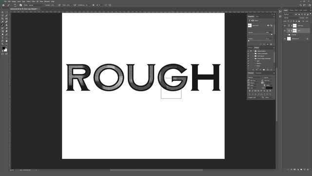 How to Brush Texture onto Type in Adobe Photoshop Tutorial смотреть онлайн