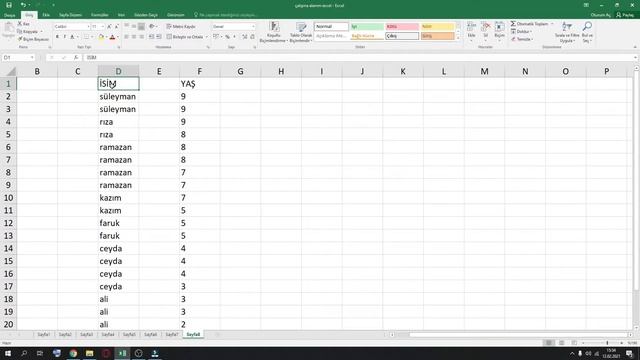 15- Excel Sıralama Ve Filtreleme Kullanımı 2021 смотреть онлайн
