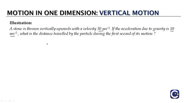 Motion in 1D-Vertical Straight Line Motion смотреть онлайн