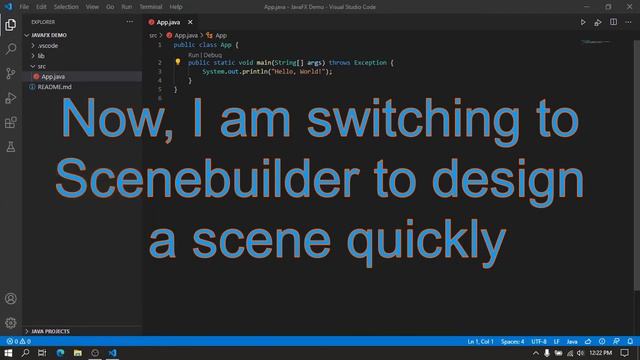 Configure VS Code for JavaFX Development #vscode #java #javafx #ui смотреть онлайн