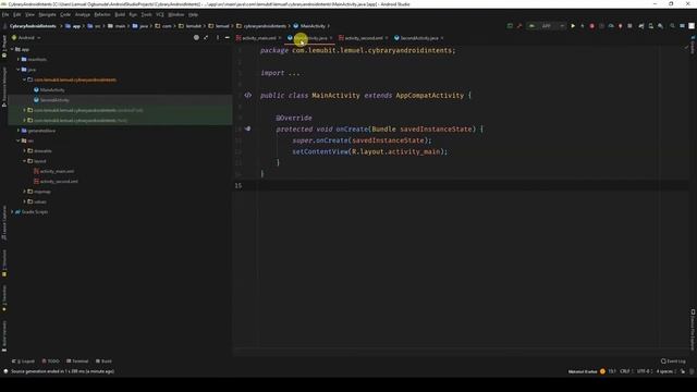 #21 Explicit Intents on Android - Android Development Tutorial 2020 in Java смотреть онлайн