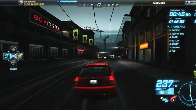 NFS: World (SoapBox Race World) - Honda Civic CX смотреть онлайн