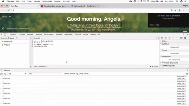 76 Random Number Generation in Javascript Building a Love Calculator смотреть онлайн