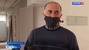 В ауле Джерокай ведется ремонт социально значимых объектов