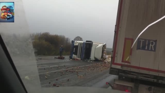 Аварии с Фурами|Дорожные Конфликты| Быдло за Рулём| ДТП Подборка на Видеорегистратор| Аварии смотреть онлайн