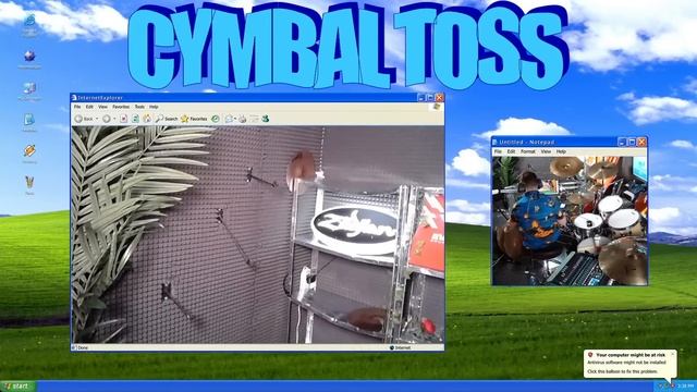 I finally won the cymbal toss. смотреть онлайн