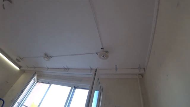 Парящий тканевый НАТЯЖНОЙ ПОТОЛОК с евронишей.г Малоярославец. смотреть онлайн