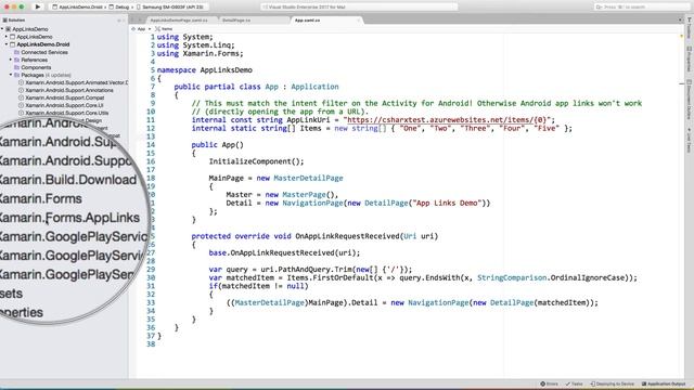 Deep Linking with Xamarin.Forms and Azure - René Ruppert - Xamarin University Lightning Lecture смотреть онлайн