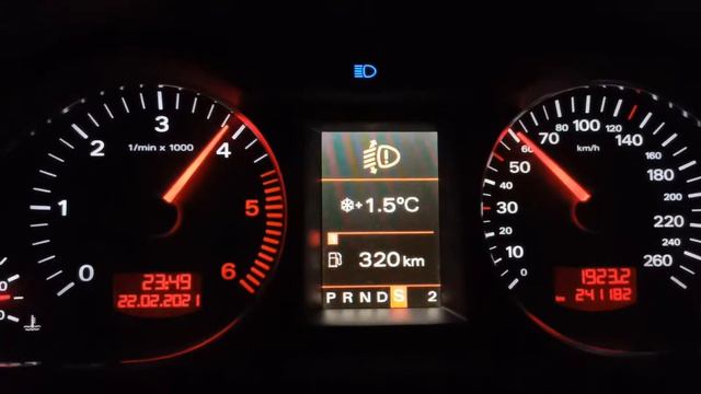 Audi A6 C6 3.0TDI 300KM, Acceleration 0-100KM 5.4s смотреть онлайн