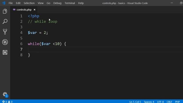 While Loop in PHP | PHP Tutorial for Beginners in Hindi смотреть онлайн