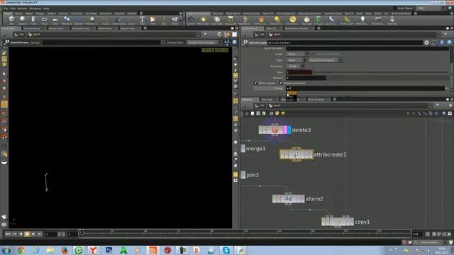 Создаем лестницу в Houdini смотреть онлайн