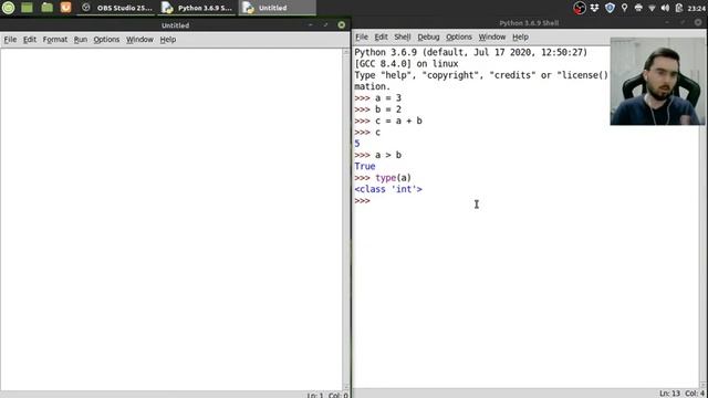 Diferenças entre o python shell e o editor de programas no IDLE (COM110 - UNIVESP) смотреть онлайн