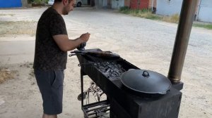 РЕЦЕПТ ЦЕЛОЙ ФОРЕЛИ НА МАНГАЛЕ! 2.5 кг нежнейшего шашлыка из рыбы  я ещё никогда не пробовал.