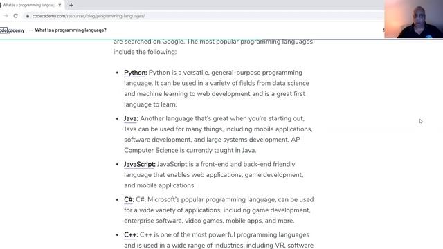 Let's Discuss Computer Programming Language смотреть онлайн