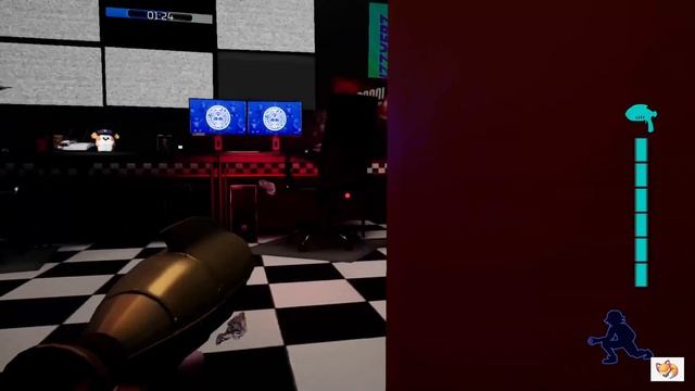 Новый Фредди Фнаф Security Breach| Выжить до отключения сигнализации| Театр в детсаду| Прохождение смотреть онлайн