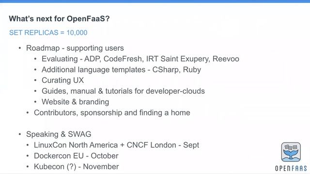 CNCF Serverless WG 08/24/2017 смотреть онлайн