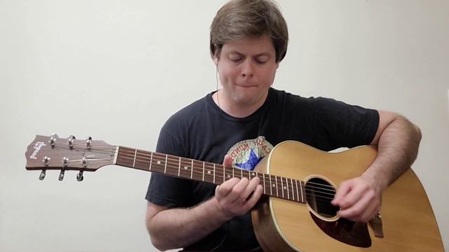 Acoustic Blues in A with Tabs смотреть онлайн