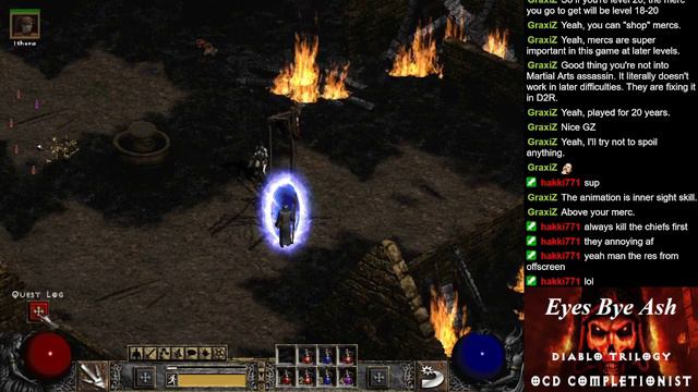 Diablo 2 First Time Gameplay - Black Marsh смотреть онлайн