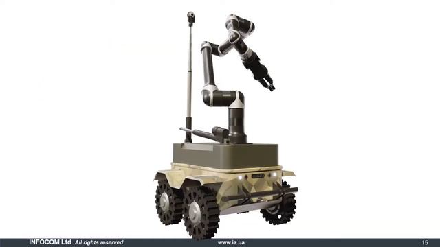 CONCEPT UGV ROBOTIC PLATFORM "GNOM" Series 8 смотреть онлайн