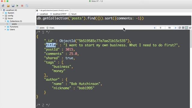 MongoDB Tutorial for Absolute Beginners : 25 Practice MongoDB Sort, Limit and Skip смотреть онлайн