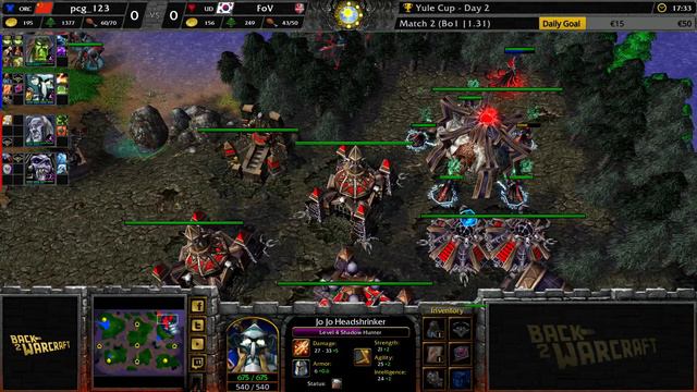 WC3 - Yule Cup - Day 2: [U] FoV vs. pcg_123 [O] (Round 3) смотреть онлайн