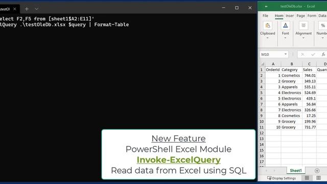 PowerShell Excel Module - New Feature смотреть онлайн