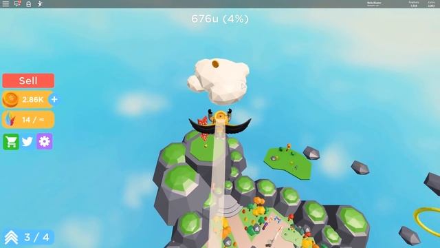 ВЫСОТА 999.999.999 МЕТРОВ! СИМУЛЯТОР КРЫЛЬЕВ! РОБЗИ ROBLOX смотреть онлайн