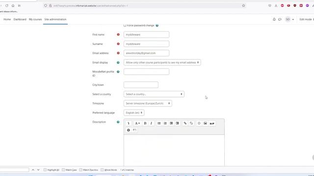 Connect Moodle to Myddleware смотреть онлайн
