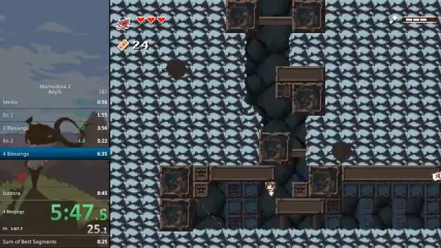 Momodora 2 any% Speedrun in 8:37 смотреть онлайн