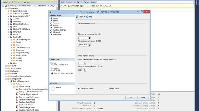 On Change: Log Only Evaluation Mode (SQL Server Policy-Based Management) смотреть онлайн