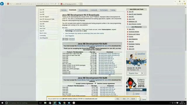 How to Install Java Development Kit and SE Runtime Environment and start coding! смотреть онлайн