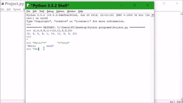 Understanding Python(Step by step guide for complete NOVICE) (3 Contenation) смотреть онлайн