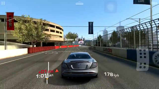 Real Racing 3: Mercedes-Benz SLR McLAREN 722 | Melbourne Circuit | Weekly Time Trial смотреть онлайн